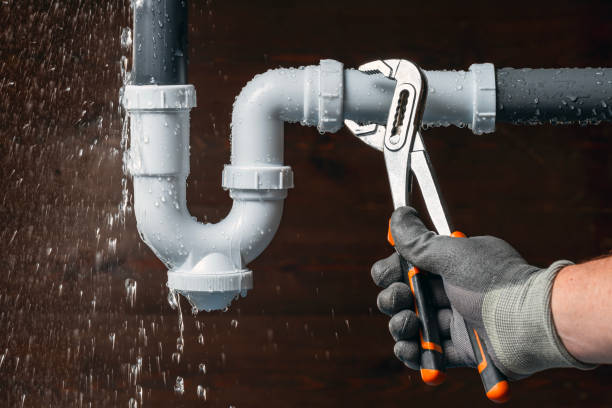 Professional Drain Cleaning technician working in Harrells, NC